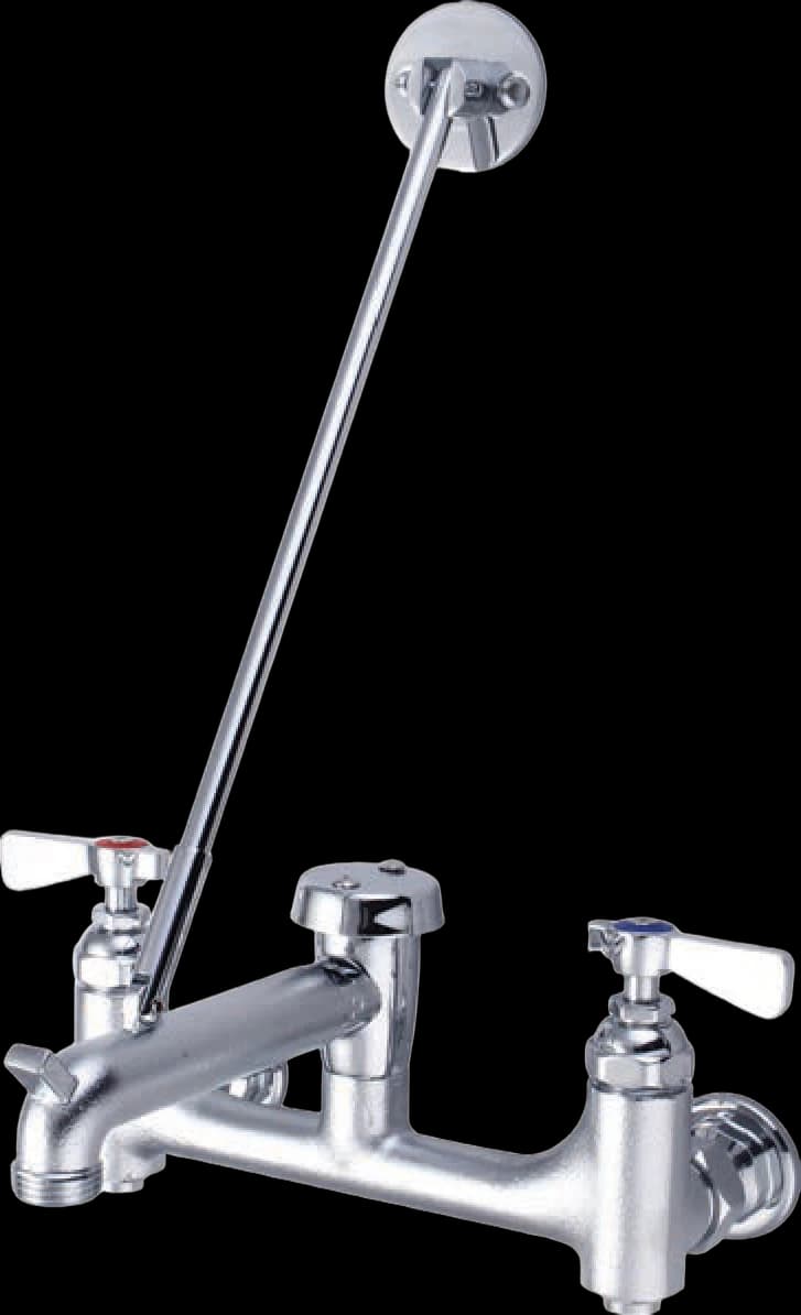 ATS FLO Mop Sink Faucet with Support Bracket