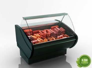 Hit-Line Carolina AG 108 A Plug-In Serve-Over Refrigerated Counter