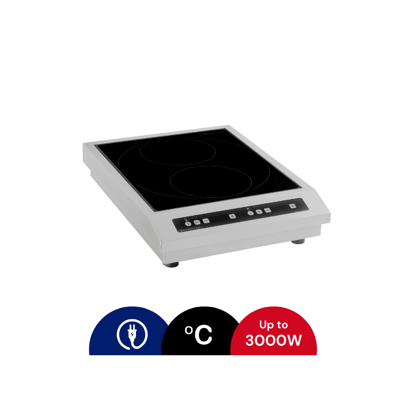 Adventys B2RIC 2-Zone Induction Cooktop