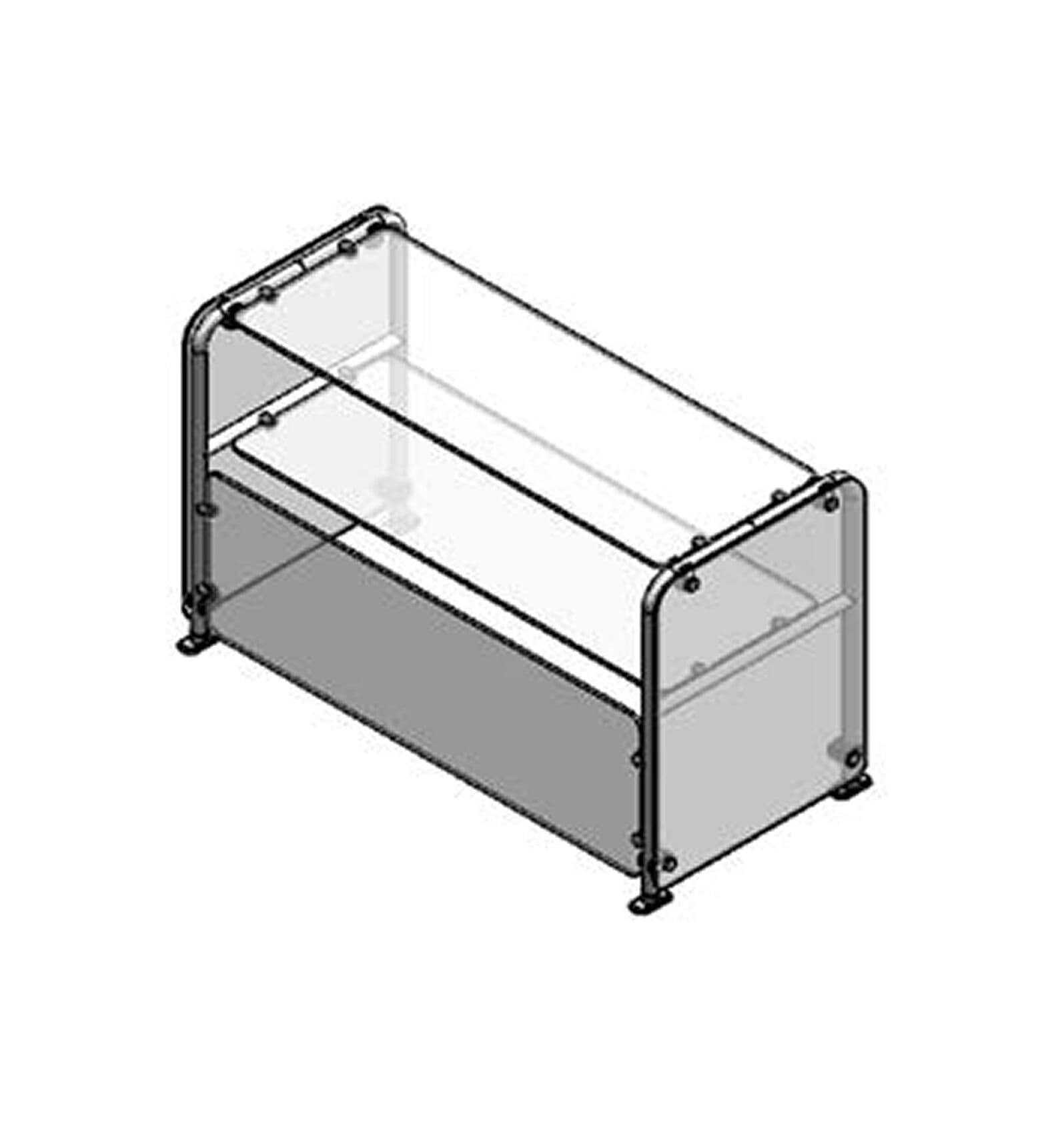Randell – Serving Line Breath Guard Bent Models – RSB-DTSSFF