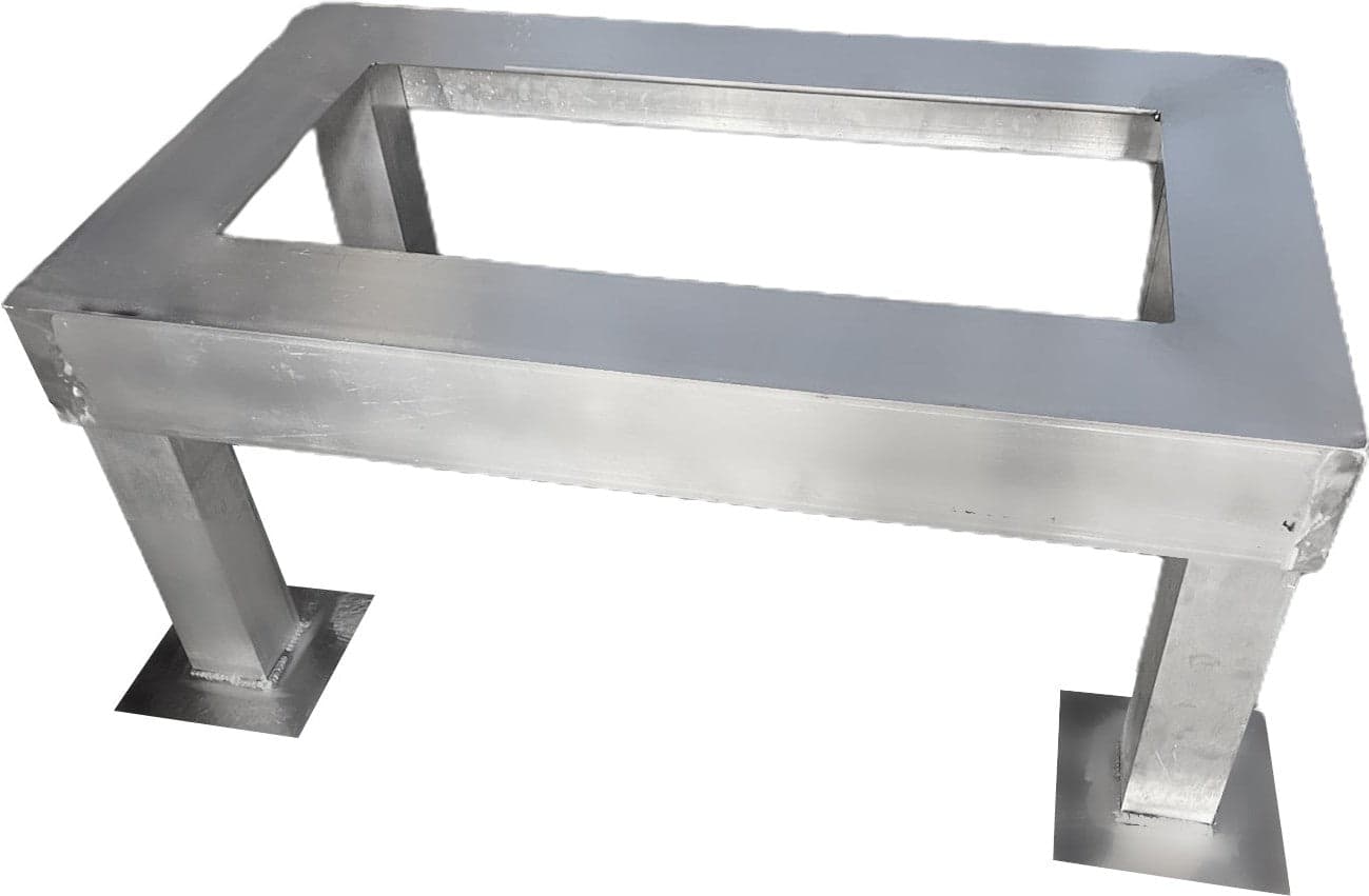48.5″ x 25.5″ Heavy Duty Generator Stand with 1000 lb Loading Capacity and 12″ Height, Aluminum