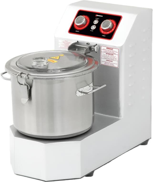16 qt Heavy-Duty Dual-Speed Multi-Blade Food Processor and Hummus Blender – 2.3 HP, 208 V, 3 Phase