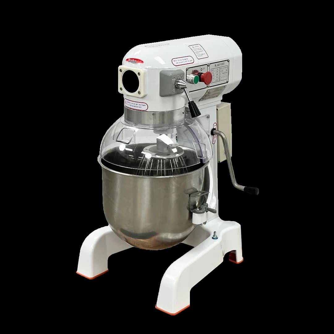 BakeMax BMPME20 Floor Model Economy 20-Quart 3-Speed Gear Driven Planetary Mixer