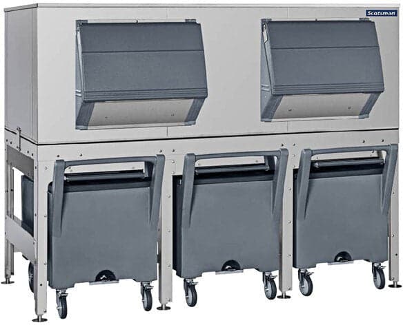Scotsman – 90″ Ice Storage Bin with 3 Bays with 1716 lbs Capacity – ICS1790 (ETA 5-8 Weeks)