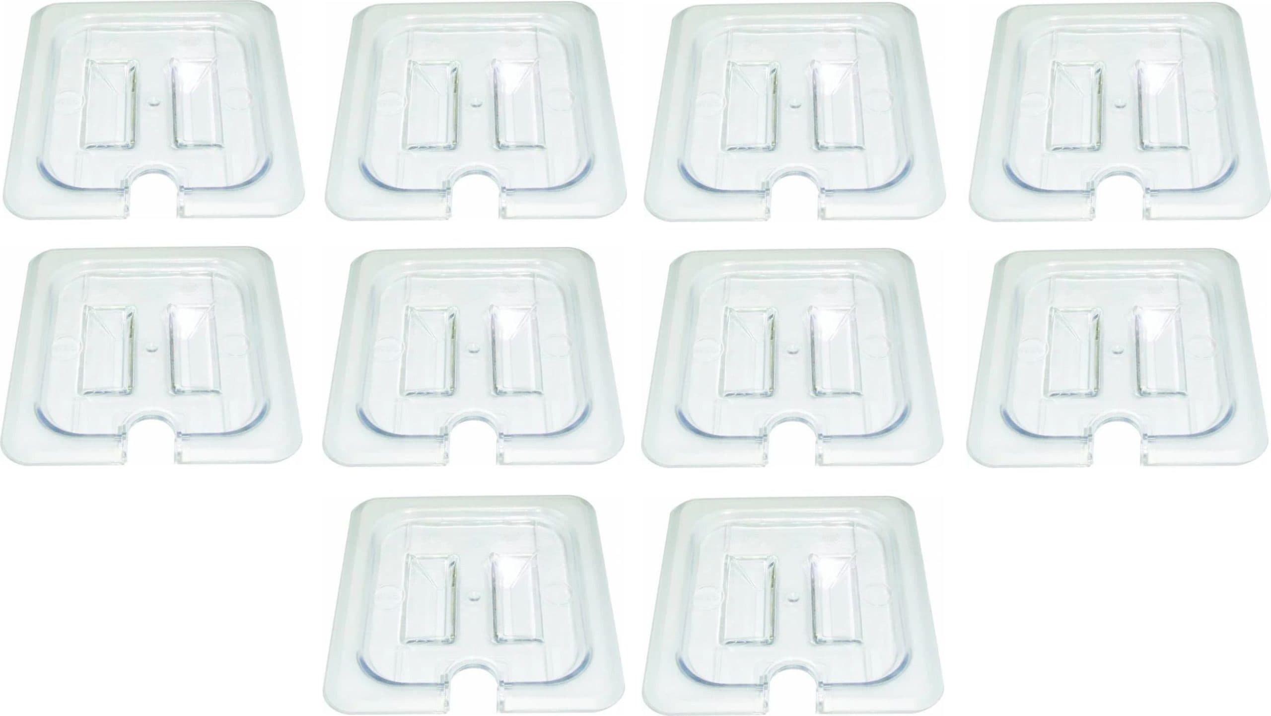Polycarbonate Clear Slotted Cover for Full-Size Slotted Pan