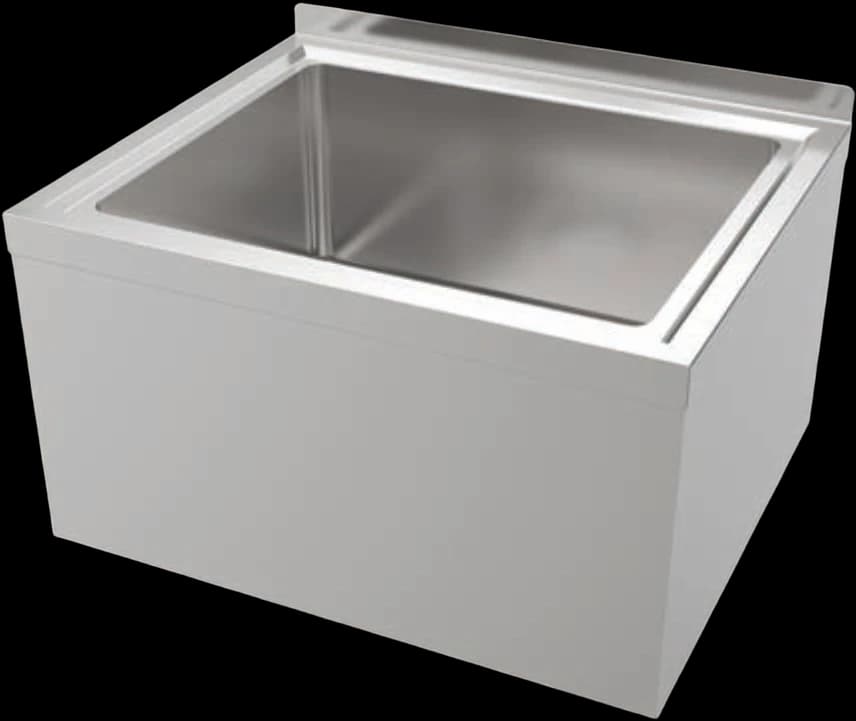 ATS MET Wall-mounted Mop Sink, 24" W x 20" D