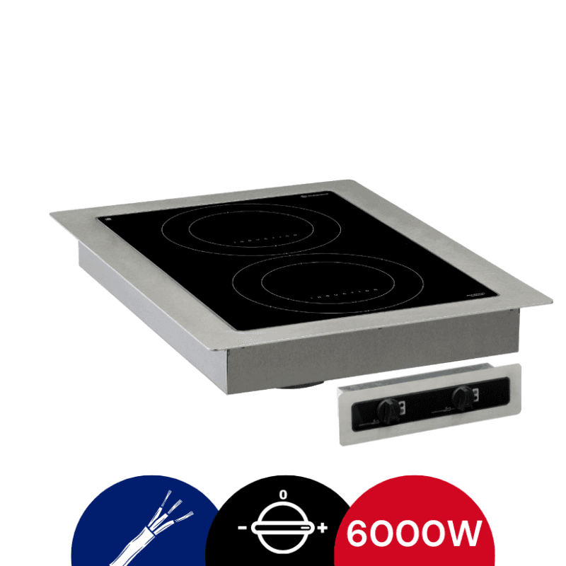 Adventys D2IM 2-Zone Induction Cooktop