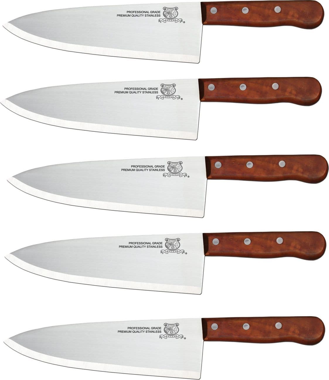 10" Medium Cook Knife with Wooden Handle