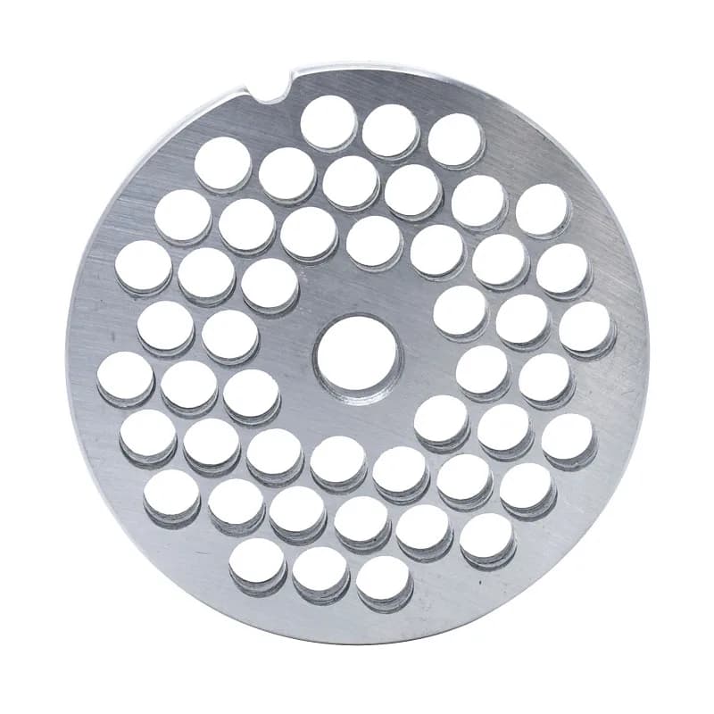 Carbon steel #22 machine plate, hubless, 8mm (5/16″) – one notch/ round