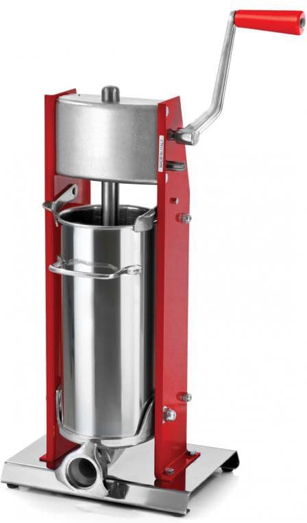 Trento Tre-Spade Vertical Two-Speed Gear-Driven Manual Sausage Stuffer with 15 lb. capacity