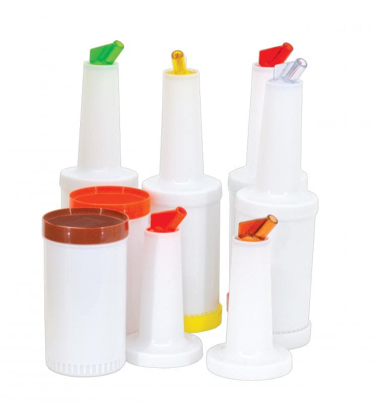 Omcan Continuous Flow Liquor and Juice Multi-Pour – 6 Assorted Colors