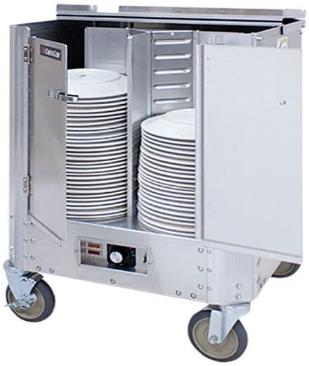 Cres Cor - Super Size Heated Dish Dolly for 11.5" to 13" Diameter Plates, 180 Plates Capacity - EO HJ-531-13-180 (Pre-Order Now, ETA 4-6 Weeks)