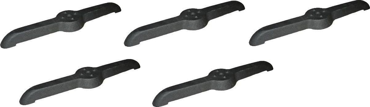 22" Black Table End Base -Compatible with items 43206 and 43509 Restaurant Table Columns