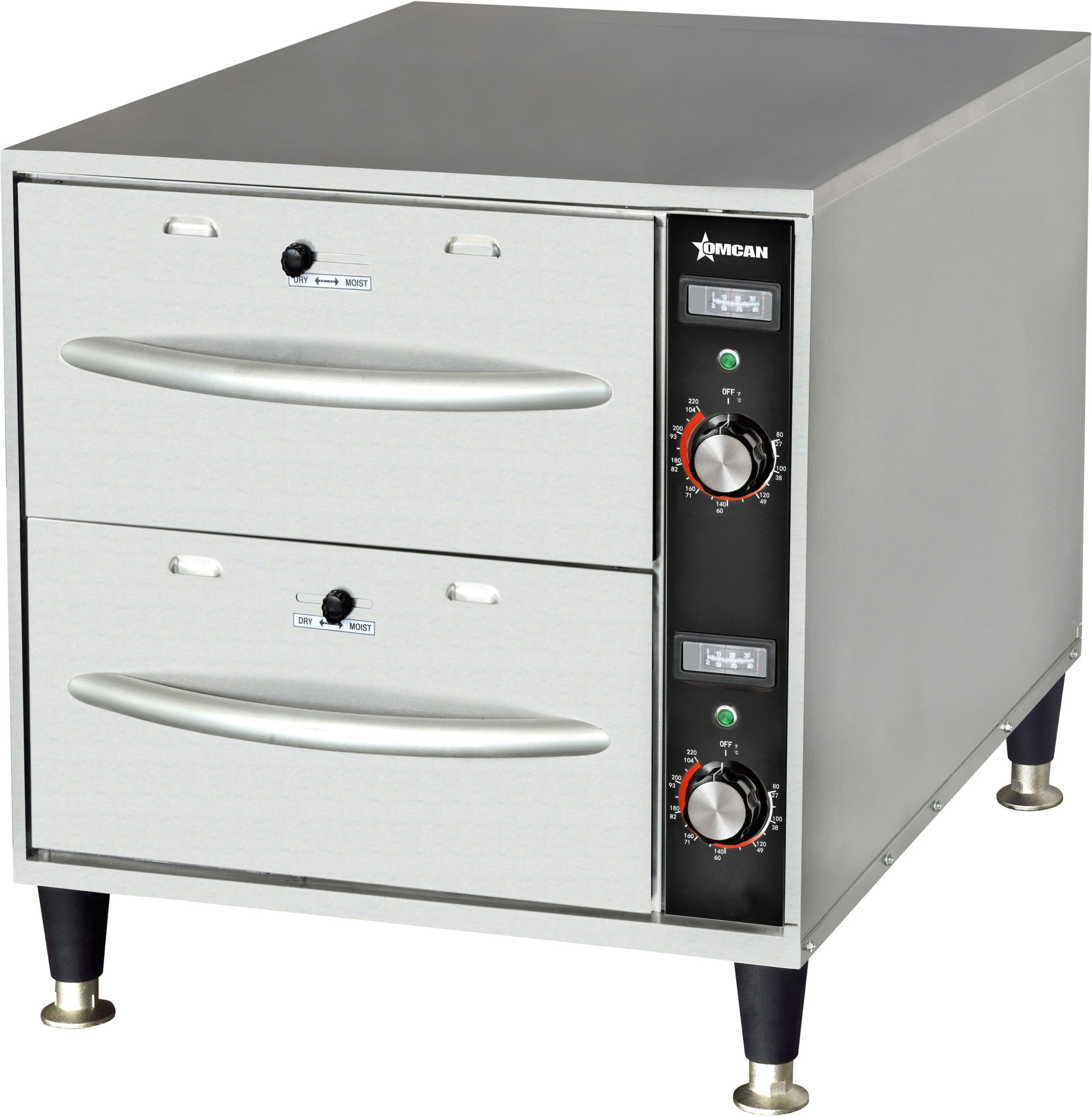 Double Freestanding Narrow Warming Drawer – 120 V, 900W