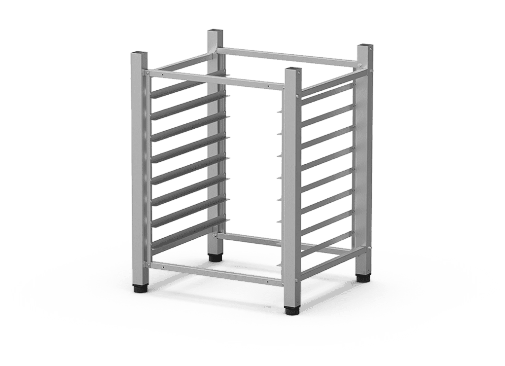 Unox – Open Stand with 8 Lateral Supports for LINEMISS Half-Size XAFT113 and XAFT133