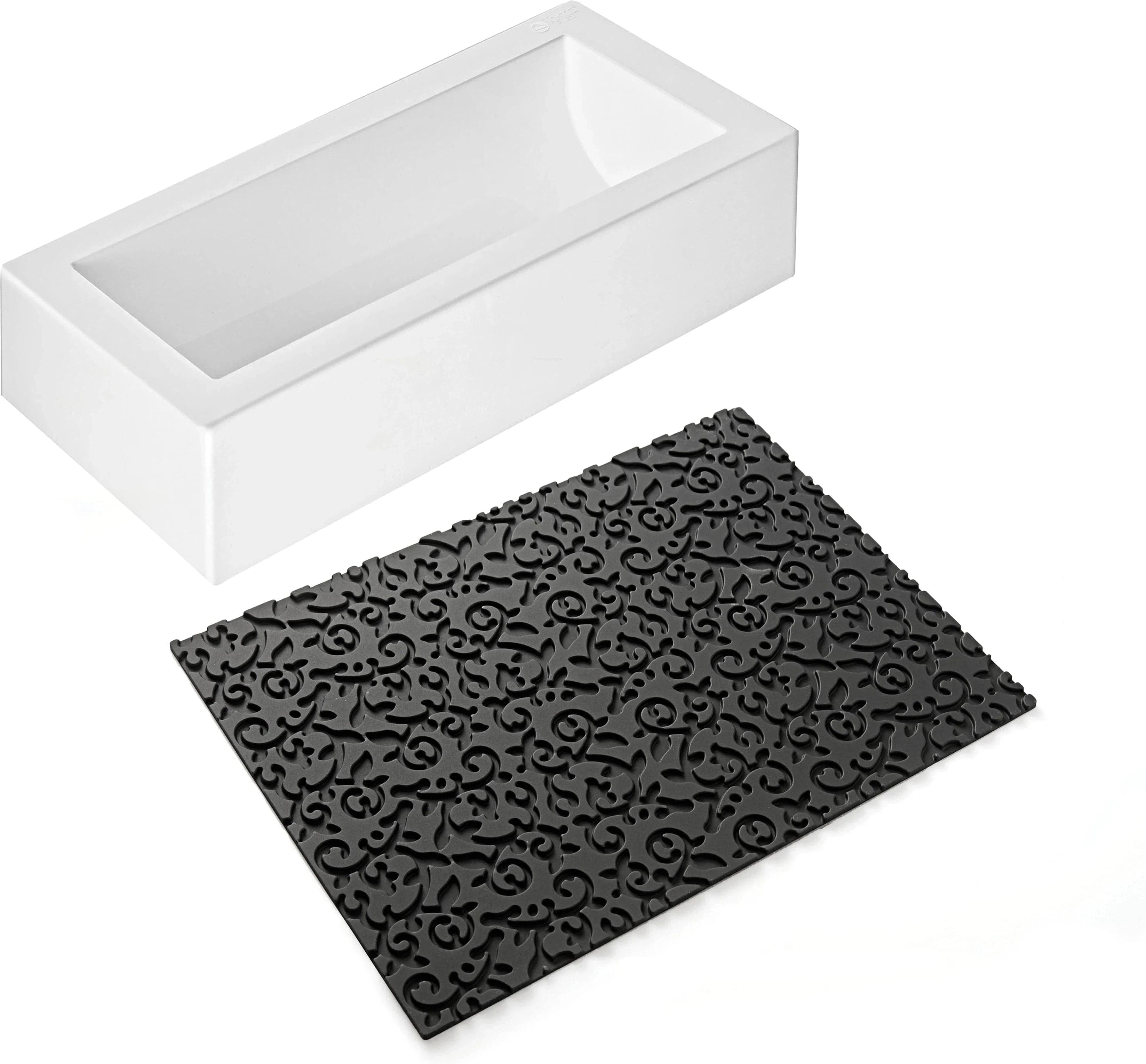 Silikomart – TortaFlex Arabesque Buche Mold Kit – ARABESQUE (KIT BUCHE)