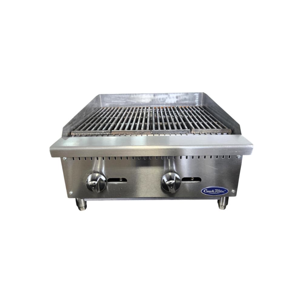 Atosa ATCB-24 Natural Gas Lava Rock Charbroiler - 24''