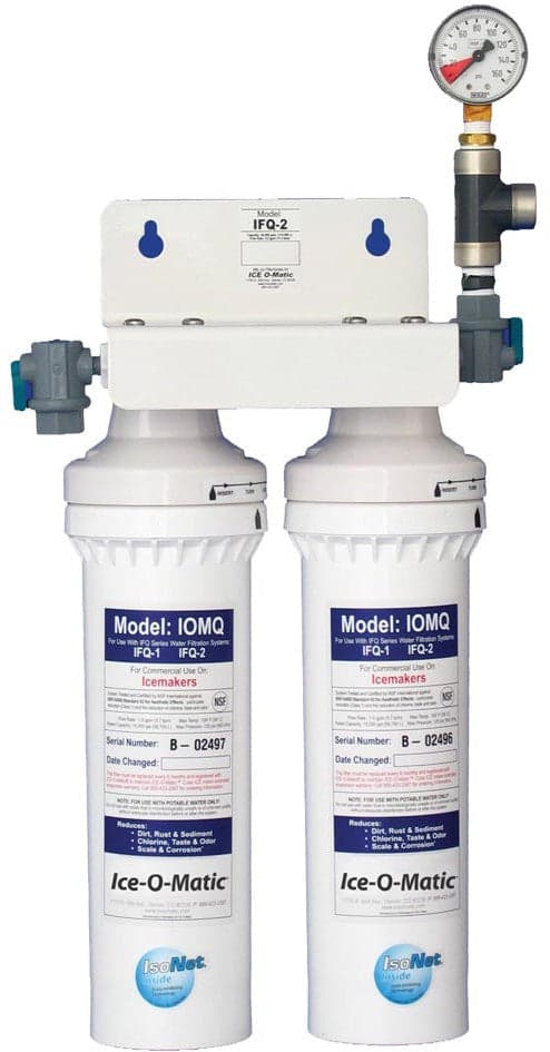 Ice-O-Matic IFQ2 Ice Machines Double System Water Filter