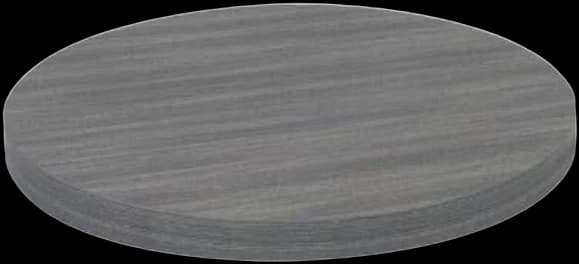 ATS Laminated Table Top, 48"R, Grey Woodgrain