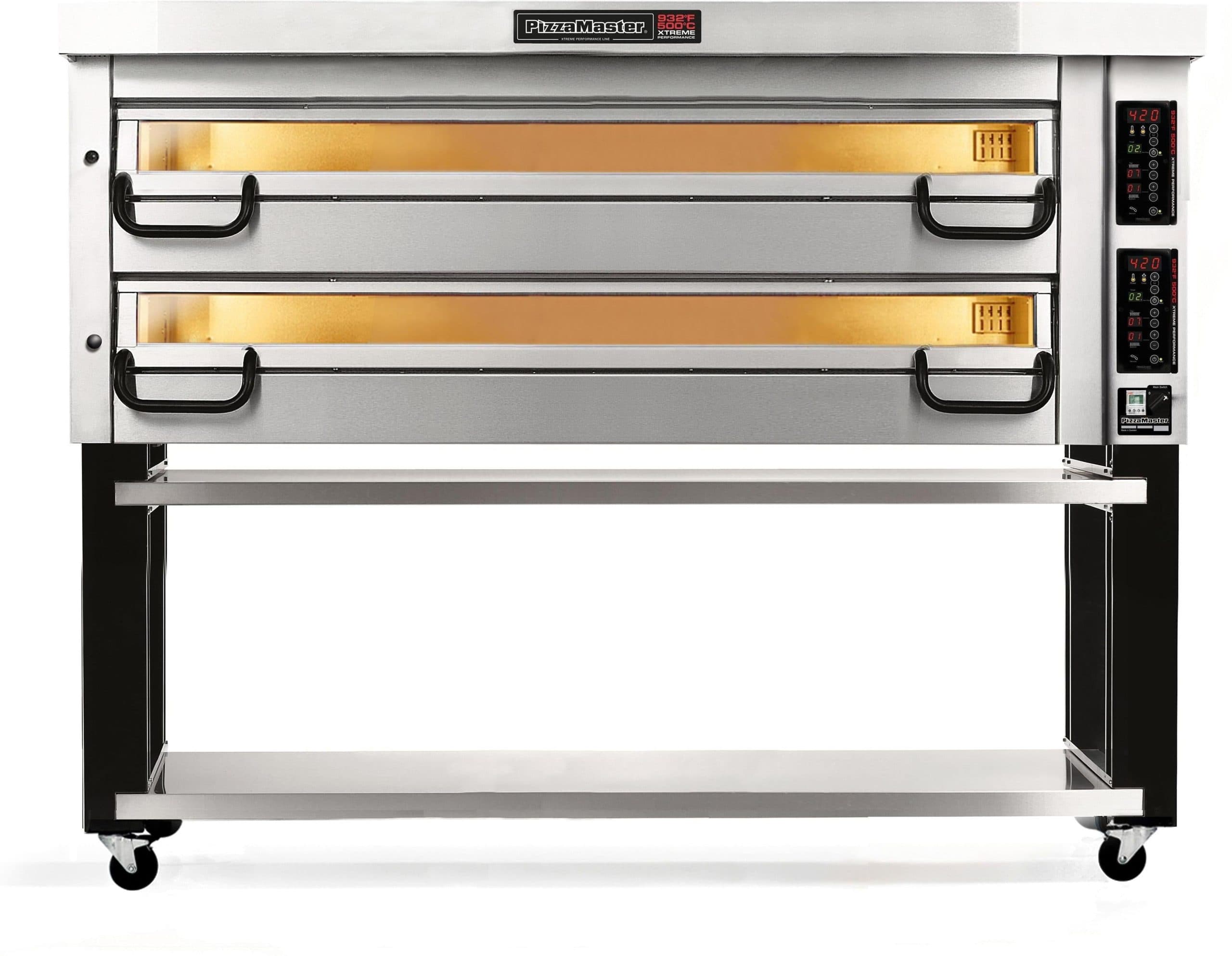 PizzaMaster - 900 Series 4 Stone Hearth, 2 Deck, Modular Electric Pizza Oven - PM 942ED