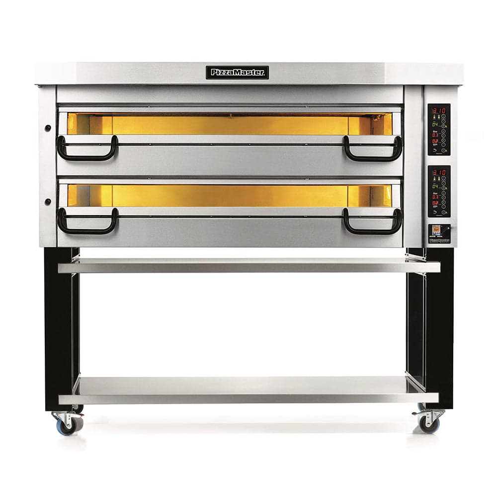 PizzaMaster 4 Stone Hearth 81″ Modular Electric Two Deck Pizza Oven – PM842ED