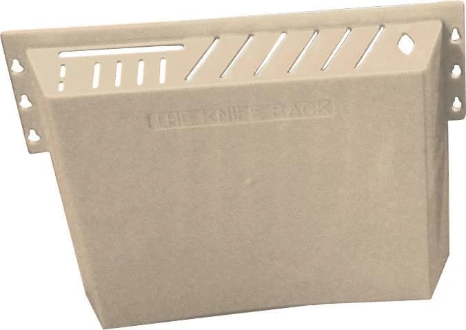 Tan Plastic Knife Rack