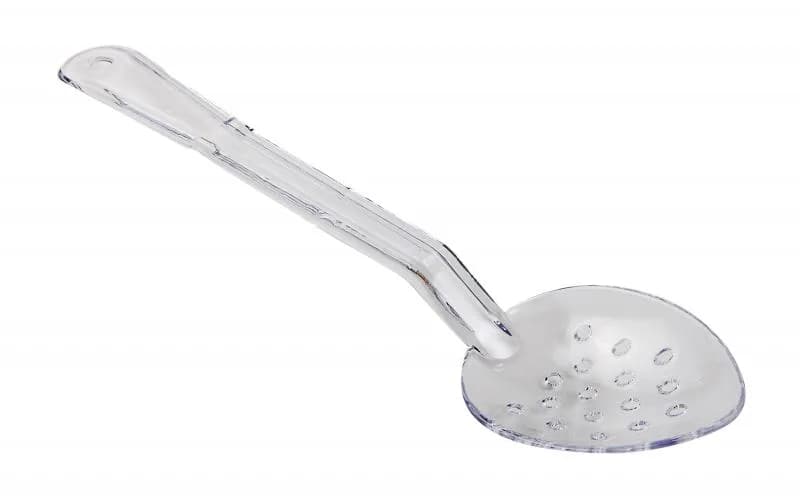 Omcan Clear Polycarbonate Perforated Serving Spoon