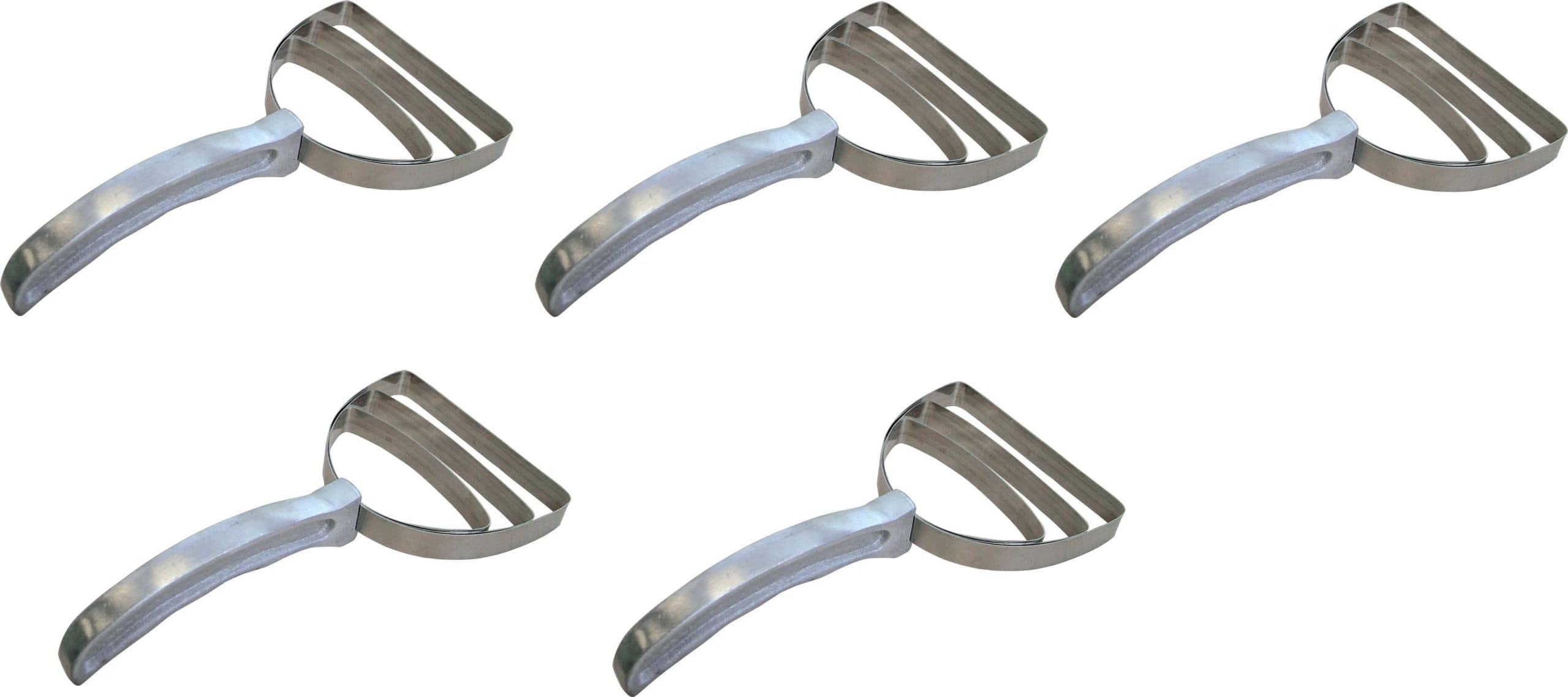 Square Stainless Steel Meat Scraper