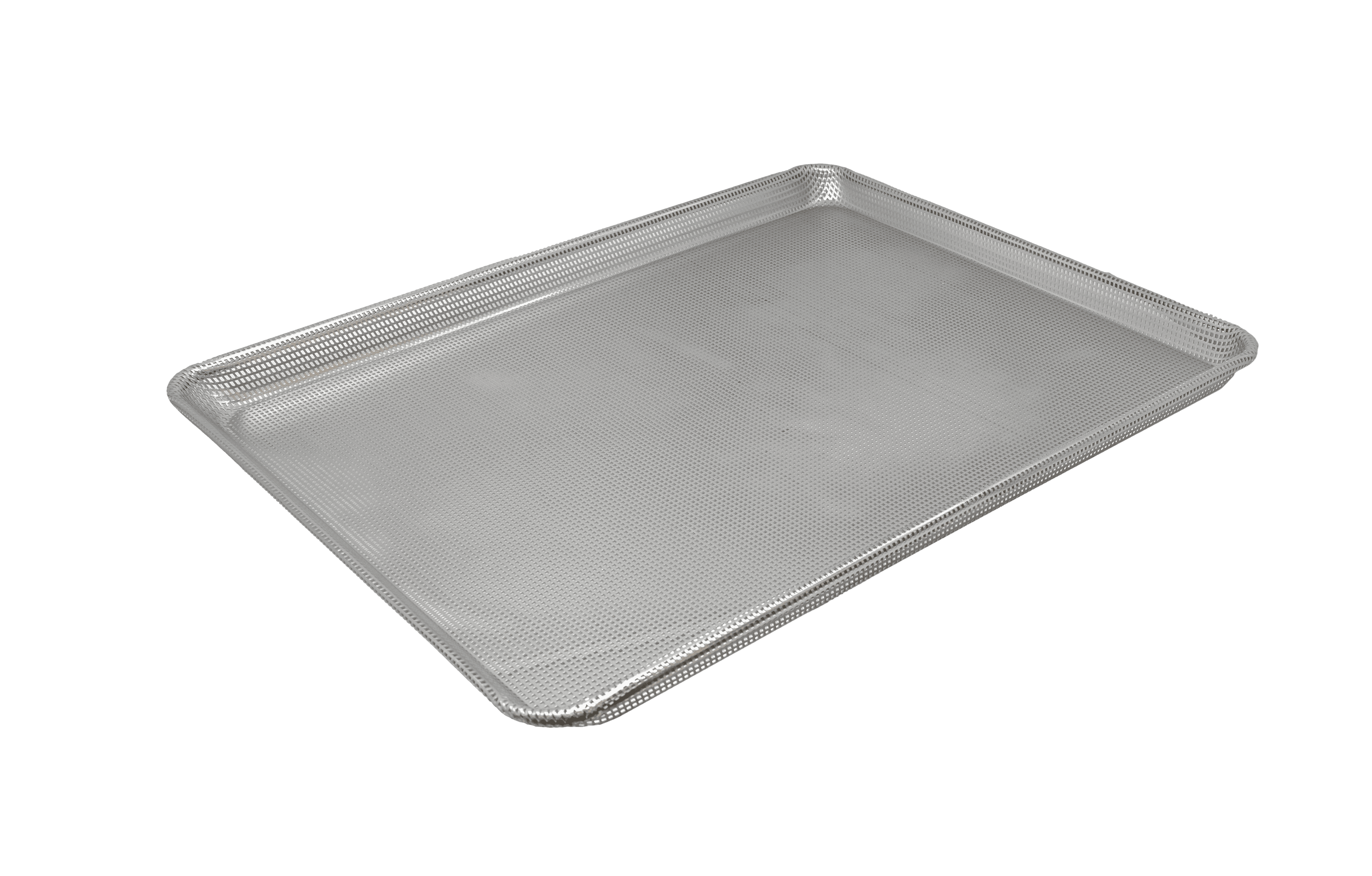 18" x 26" 16-Gauge (1.2 mm) Fully Perforated Aluminum Bun Pan