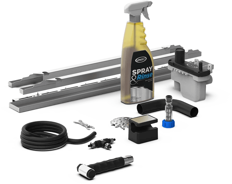 Unox - Cleaning Kit For Bakerlux Sp Ovens With Drain - XHC027