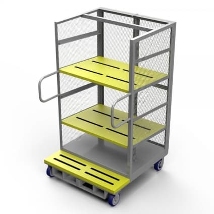 Winholt – Fork-Liftable Order Picking, Caged Cart and Table – 71H