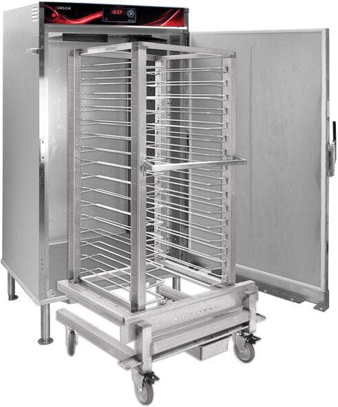 Cres Cor – 208V, 3000W Insulated Full Height Stainless Steel Roll-In Holding Cabinet with Roll-In Rack – RHUA16D (Pre-Order Now, ETA 4-6 Weeks)