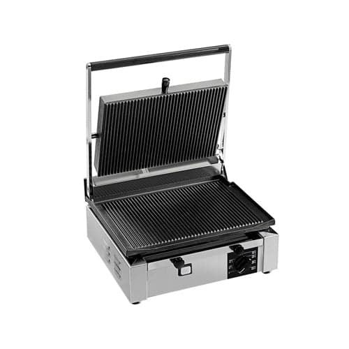 Eurodib CORT-R 14″ Single Grooved Sandwich Grill – 208V