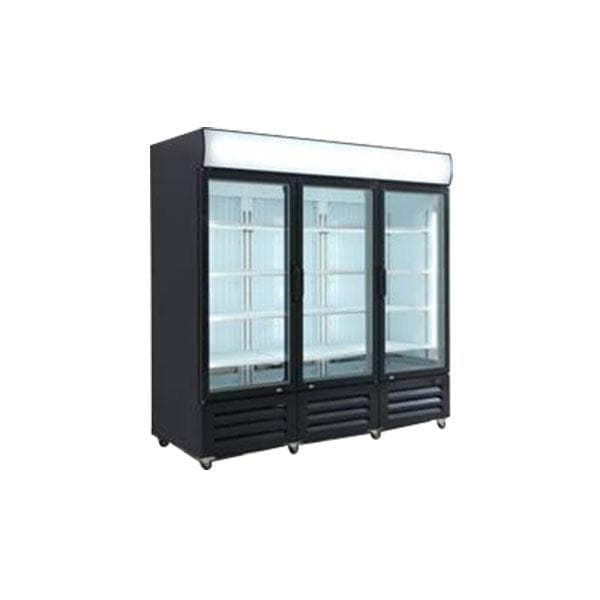 New Air NGF-182-H 78″ Three Glass Door Merchandising Freezer