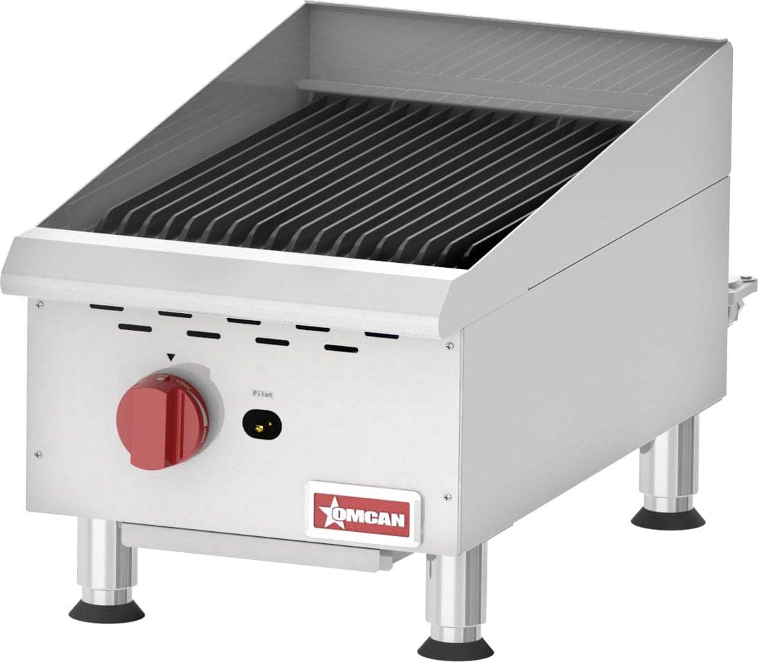 Elite 15″ Countertop Radiant Gas Charbroiler 1 Burner, 40,000 BTU