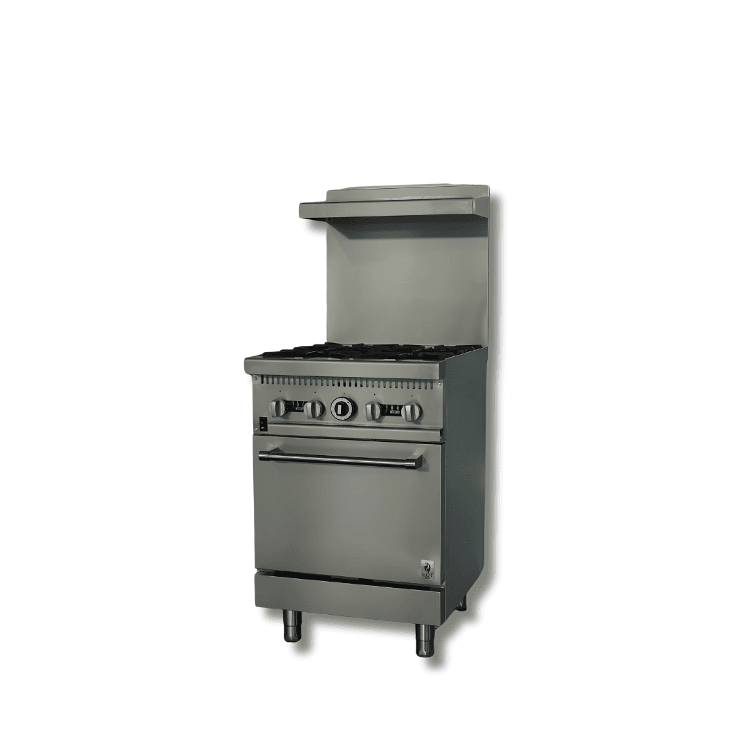 HOTZONE HZ-CR24 Gas Range With Built-In Convection Oven 24"
