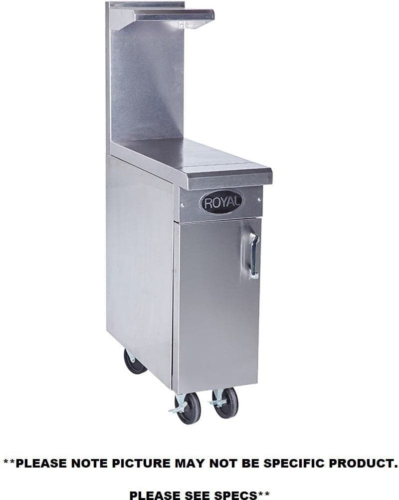 Royal - 24” Wide Stainless Steel Work Surface Range Match Spreader - RR-24SPR