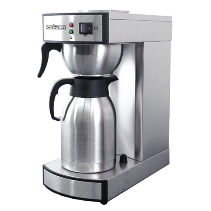 Stainless Steel Coffee Maker with 2 Liter Thermal Carafe
