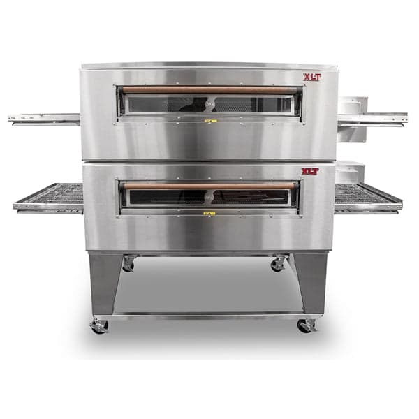 XLT 3855 Double Stack Liquid Propane Conveyor Pizza Oven (38″ belt, 55″ chamber)