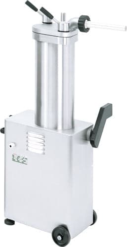 Talsa F14S 26 lb (12 kg) Hydraulic Piston Sausage Stuffer Stainless Steel | Trento– 220V, 1 Phase, 750W (1 HP)