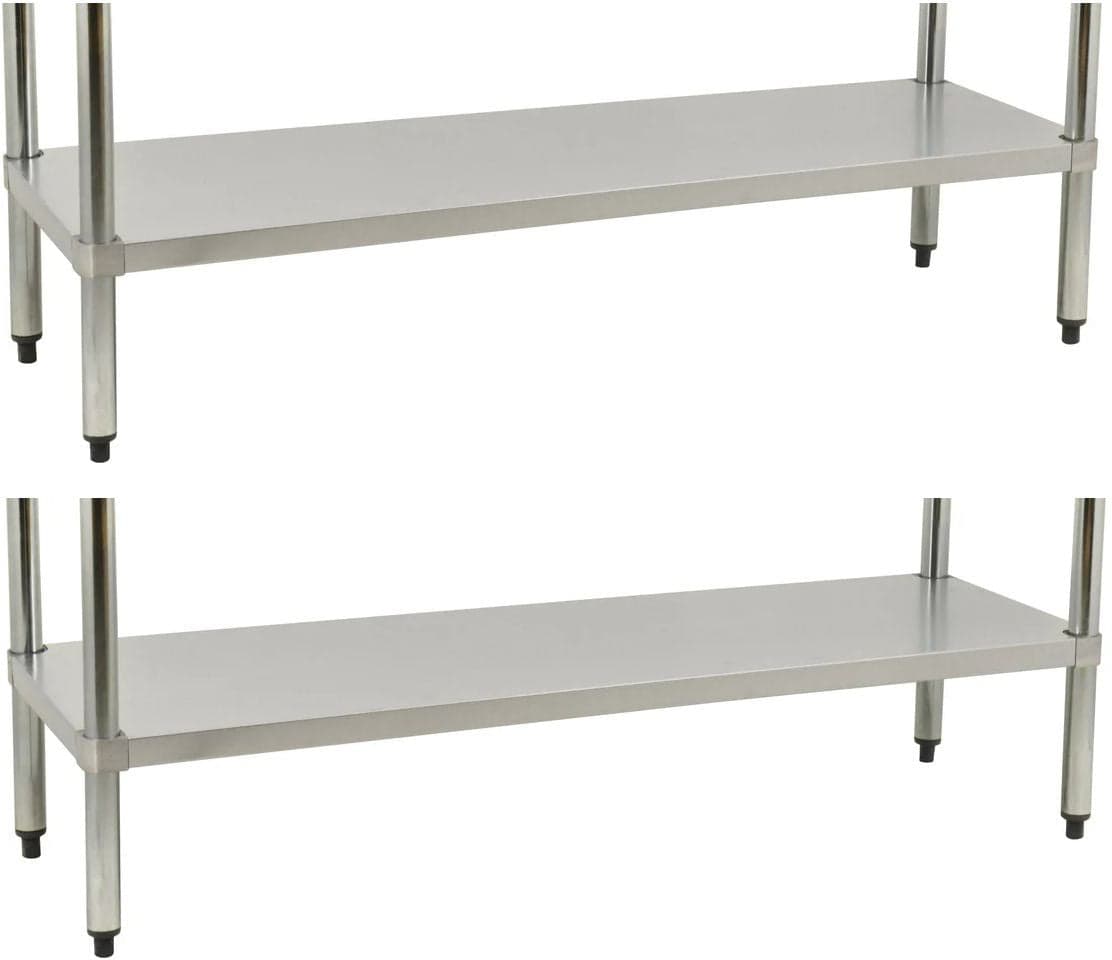 24″ x 48″ Stainless Steel Undershelf for 19138 and 44338 All Stainless Steel Worktable
