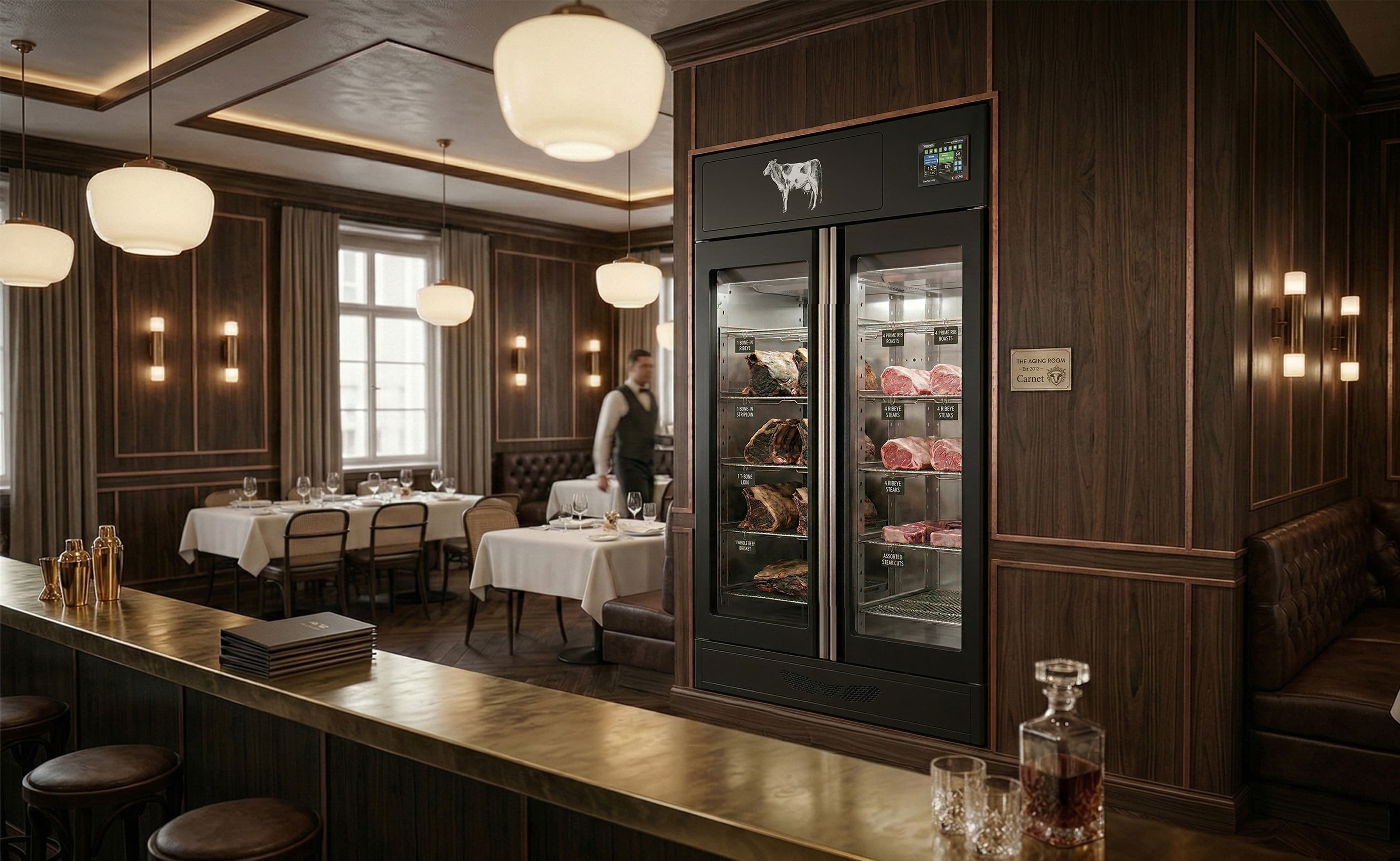 Stagionello® Maturmeat® 200 kg Meat Curing Cabinet with ClimaTouch® & Fumotic®