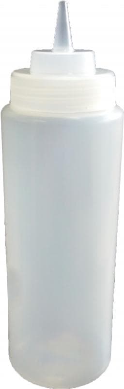 24 oz Clear Vinegar Condiment Squeeze Bottle – BPA Free