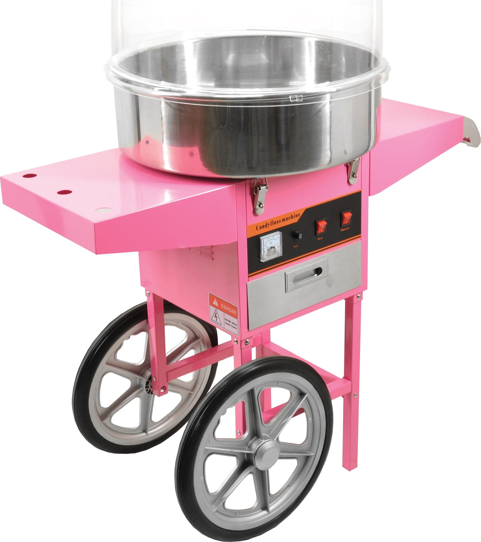 Candy Floss Machine with Trolley