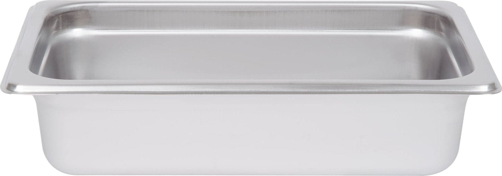 GN 1/4 Quarter-Size Stainless Steel Steam Table Pan – 2.5″ Deep