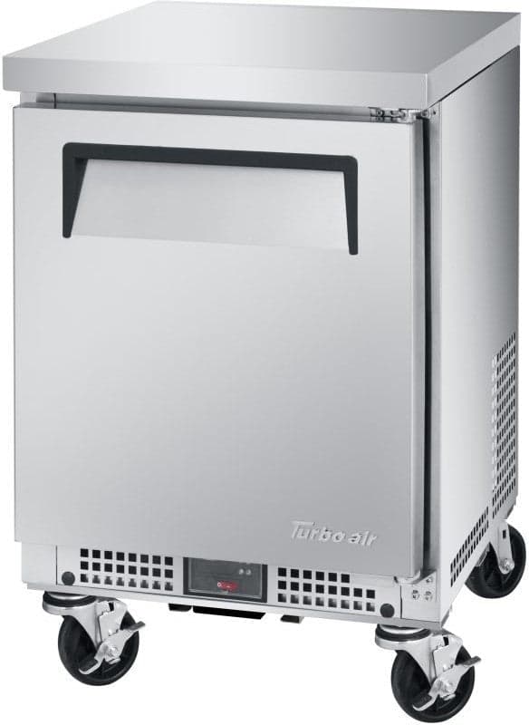 Turbo Air - M3 Series 20" Shallow Depth Low Profile Undercounter Refrigerator with 1 Solid Door - MUR-20S-N6 (ETA 5-6 Weeks)