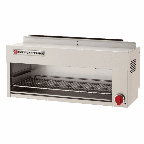 American Range – 48″ Stainless Steel Cheesemelter Infrared Broilers with 2 Burners – ARCM-48