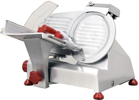 Trento 8″ Belt-Driven Meat Slicer with Fixed Blade Sharpener – 0.2 HP, 110 V