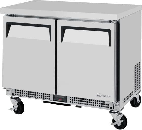 Turbo Air - M3 Series 34" Shallow Depth Low Profile Undercounter Refrigerator with Solid Doors - MUR-34S-N6 (ETA 5-6 Weeks)