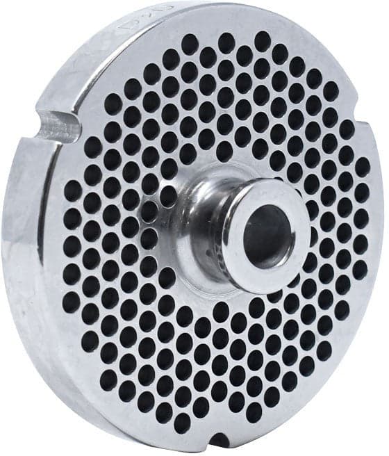 Stainless Steel #32 machine plate with hub 4.8mm (3/16″) – three notches/ round